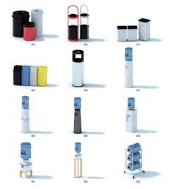 100个办公室用品C4D模型合集 打造专业办公场景的数字资产库