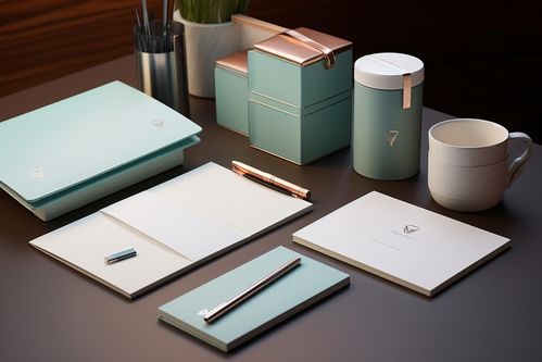 企业办公用品VI样机效果图与摄影图资源下载指南